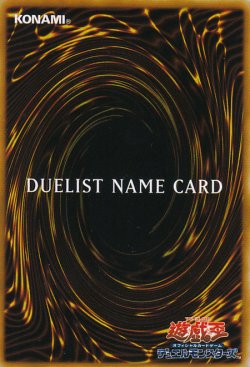 画像2: DUELIST NAME CARD