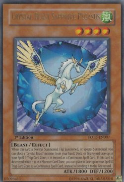 画像1: Crystal Beast Sapphire Pegasus/宝玉獣 サファイア・ペガサス 